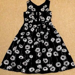 Talbots fit and flair dress size 8